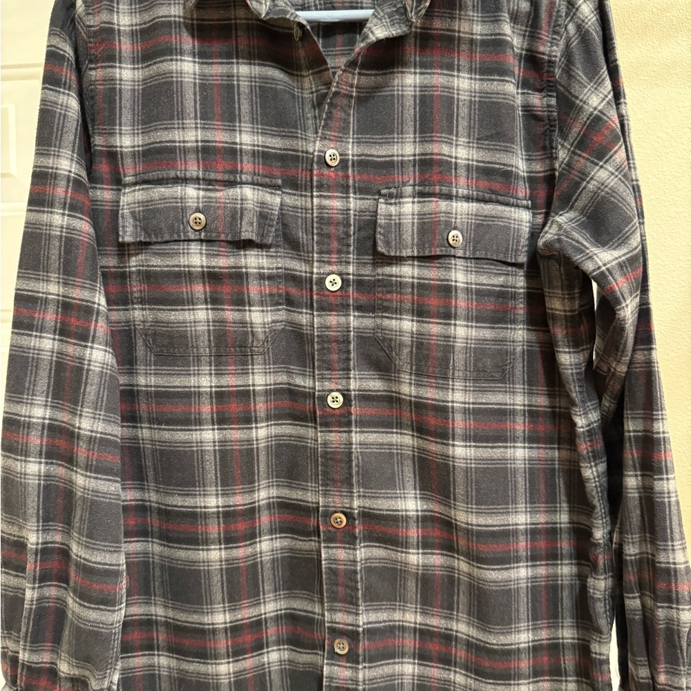 Norse Projects size S plaid Osvald flannel button down shirt